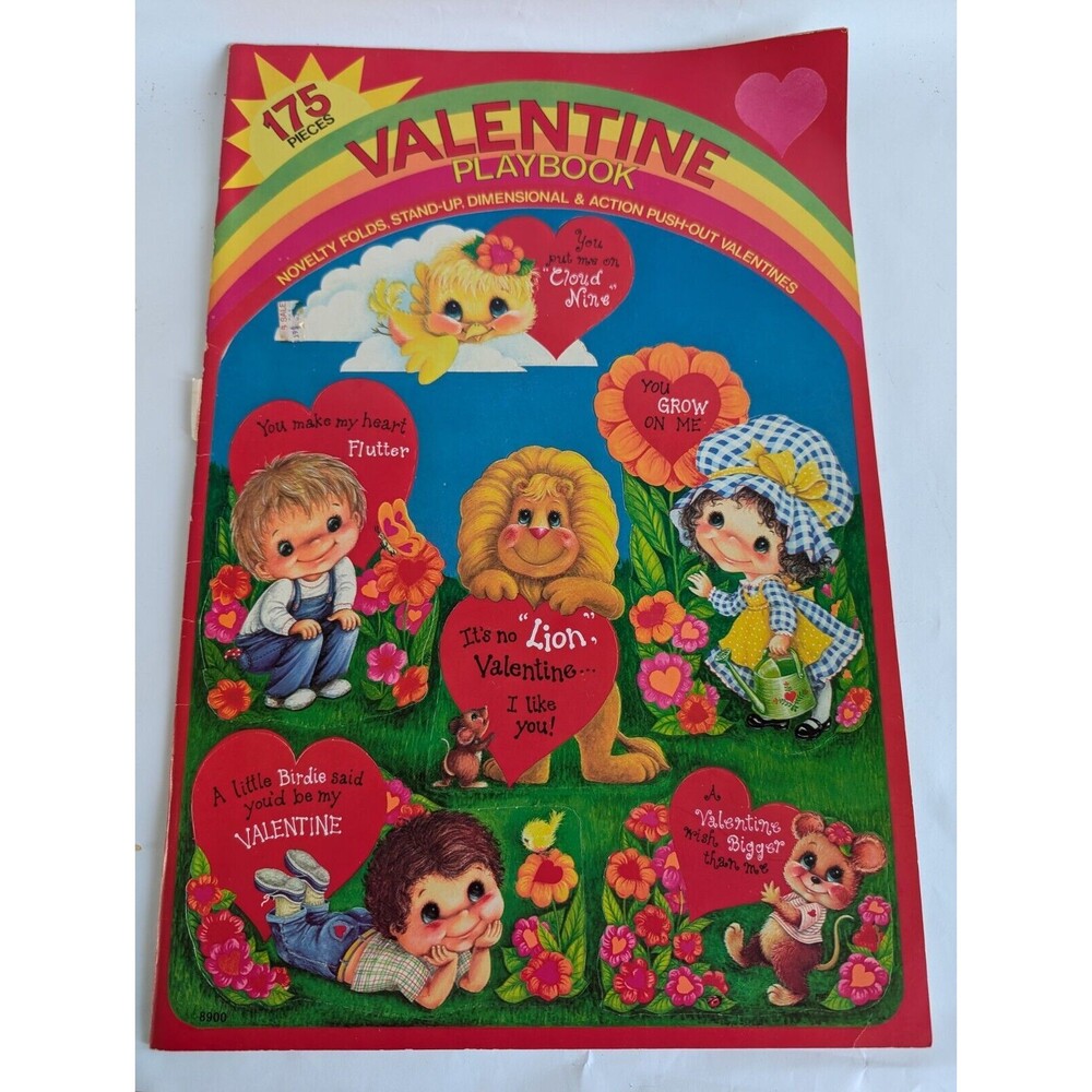 Vtg Valentines 3D Novelty Stand-Up Push Outs Cards Dolls Fuld & Company